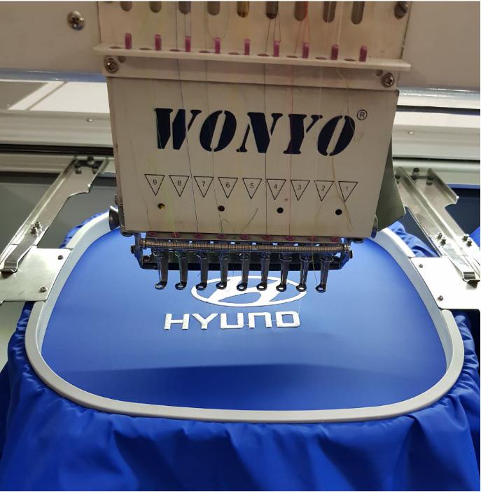 Commercial WONYO 6 Heads Computerized Embroidery Machine For Cap & T-Shirt Embroidery With All Parts